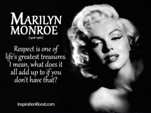 ... monroe respect quotes nice respect quotes pictures quote mahatma