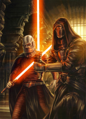 Darth Revan - Kratos vs Darth Revan vs Master Cheif