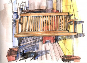 January porch swing by Cathy Johnson ....I like this artist.