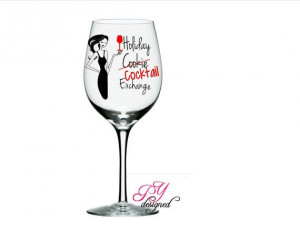Funny Wine Glass for Holidays Personalized with Quote and Name on Etsy ...