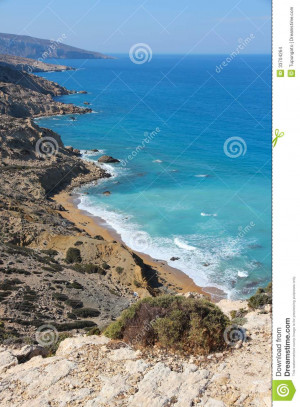 Red Beach Matala Crete Greece