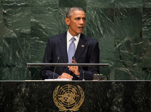 President Barack Obama speaks at the 69th United Nations General ...