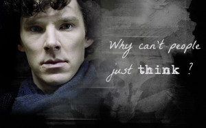 BBC Sherlock Wallpaper by helenecolin