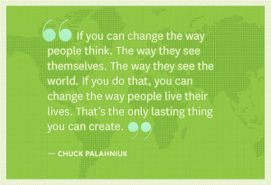 Chuck Palahniuk quote