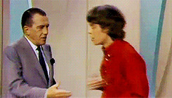 The Rolling Stones performing 