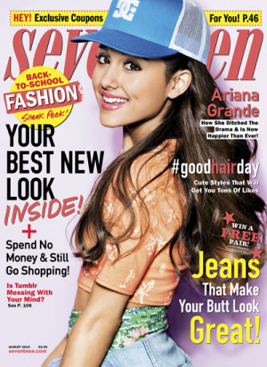 ... Seventeen.com or pick up the August issue of Seventeen , on newsstands