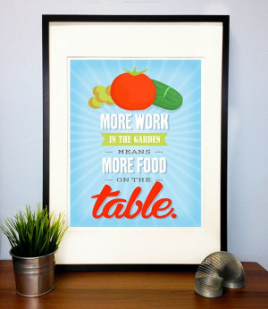 Gardening Poster Print Quote - Farm Farming Poster - inspirational…