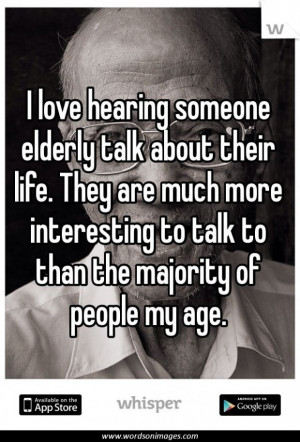 Inspirational Quotes About Elderly People