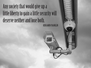... little security will deserve neither and lose both. Benjamin Franklin