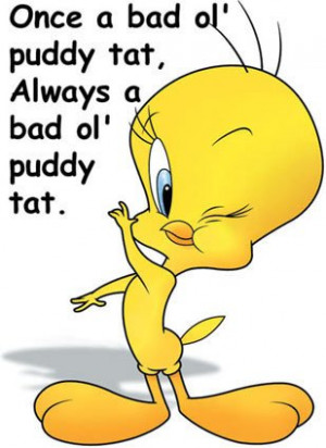 Cute Tweety Cartoon Characters Wallpaper