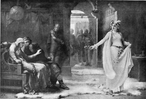 ... have explored her descent into madness. (Artist: Henrietta Rae 1890