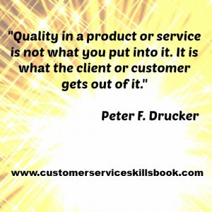 ... customer satisfaction, get a copy of the book Customer Service Skills