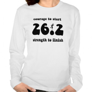 Inspirational marathon t shirts