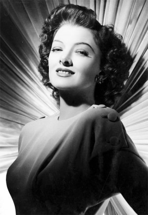 Myrna Loy photographed by Eric Carpenter (MGM, 1945)