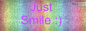 Just Smile Profile Facebook Covers