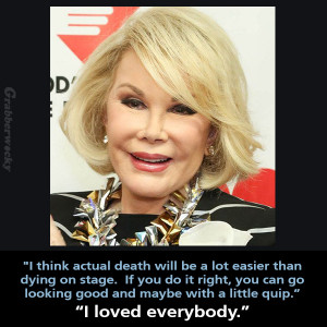 Remembering Rivers Best Joan Rivers Quotes