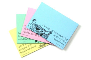 Workplace Sticky Notes (great for co-workers or as a stocking stuffer ...