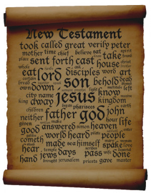 New Testament Word Clouds