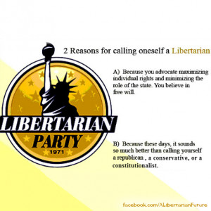 as libertarianism becomes more and more popular there will be an ...