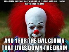 pennywise the clown pictures | ... CLOWN THAT LIVES DOWN THE DRAIN ...