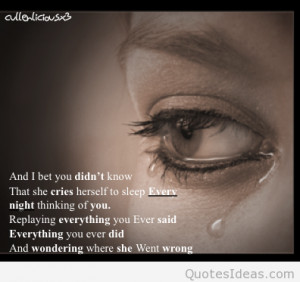 Sad quotes on wallpapers and images