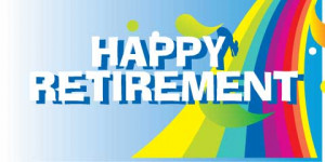 Happy Retirement Poster Retirement banners