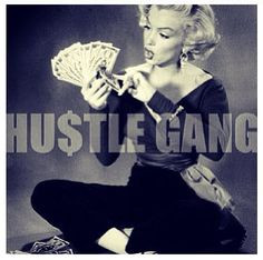 hustle gang more marilyn monroe work flow random things gang clothing ...