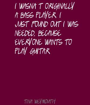 funny bass player quotes