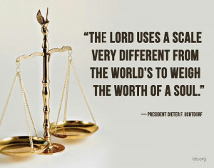 The Lord's scale