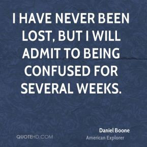 Daniel Boone Top Quotes