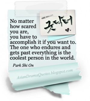 Korean Drama Quotes - Good Doctor (2013)