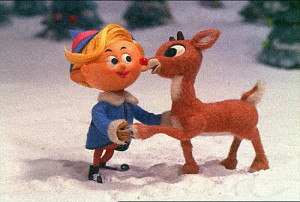 ... reindeer characters hermey the elf rudolph the red nosed reindeer 1964