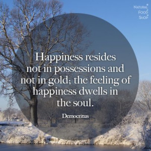 quotes #happiness #soul #Democritus