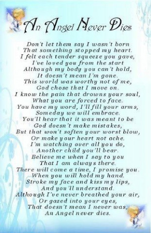 Pregnancy/Infant Loss Poems & Quotes