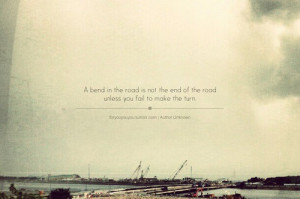 bend in the road