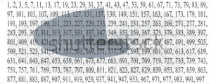 ... Source File Browse gt Science gt Prime Numbers Sequence 1 1000