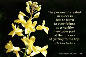 Sayings, Quotes: Dr.Joyce Brothers