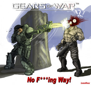 Gears of War Comedy by LordDirk