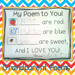 Grandparents Day 2013 Poetry