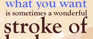 is sometimes a wonderful stroke of luck DALAI LAMA QUOTES 590x250 jpg