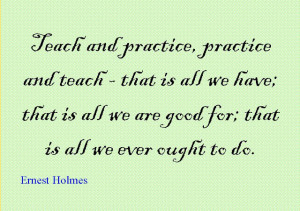 Quote of the Day : Ernest Holmes