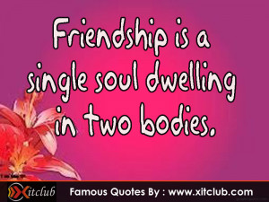 You Are Currently Browsing 15 Most Famous Friendship Quotes