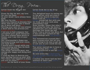Drug Addiction Poems The drug poem