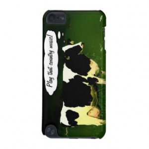 Funny Thinking Cow iPod Touch 5G Cover