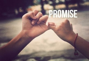 Promise quotes friends hands promise