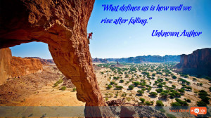 Inspirational Wallpaper Quote. Unknown Author