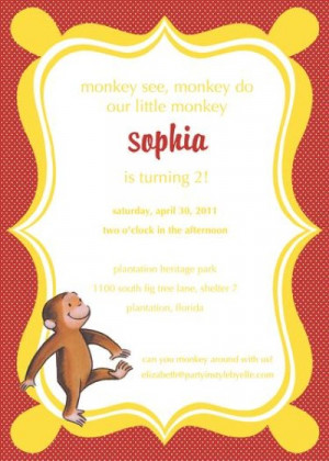 Curious George birthday party ideas include considerations such as the ...