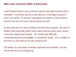 Search Results for: Understanding Narcissism Living In A Narcissistic