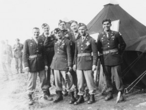 Leicester, England 1944 – H Company officers