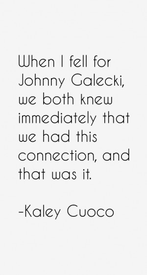 Kaley Cuoco Quotes amp Sayings